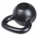 Litinový kettlebell HMS KZG28 28 kg, černý