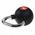 Vinylový kettlebell s chromovaným úchopem HMS KGC 24 kg