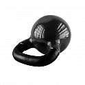 Kettlebell pokrytý vinylem HMS KNV08 8 kg, černý