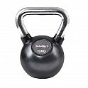 Vinylový kettlebell s chromovaným úchopem HMS KGC 10 kg