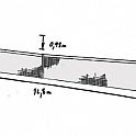 Síť tenisová SPORT jednoduchá, PL/3mm