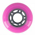 PU kolečka NILS EXTREME 64x24 mm růžové (4ks)