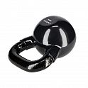 Kettlebell pokrytý vinylem HMS KNV10 10 kg, černý