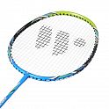 Badmintonová raketa WISH Fusiontec 970, modro/zelená