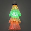 Bílé badmintonové míčky NILS NL6113 LED 3ks