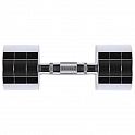 Chromované činky HMS CHD09 2 x 9 kg