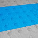 Spokey AIR MAT Samonafukovací karimatka, 185 x 55 x 3 cm, R-Value 3, šedo-modrá