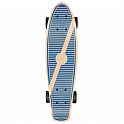 Spokey WOO-FISH Dřevěný cruiser board 56 cm, tmavě modrý