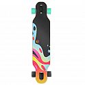 Spokey LONGBAY PRO Longboard 104 x 24 cm, ABEC7, barevný